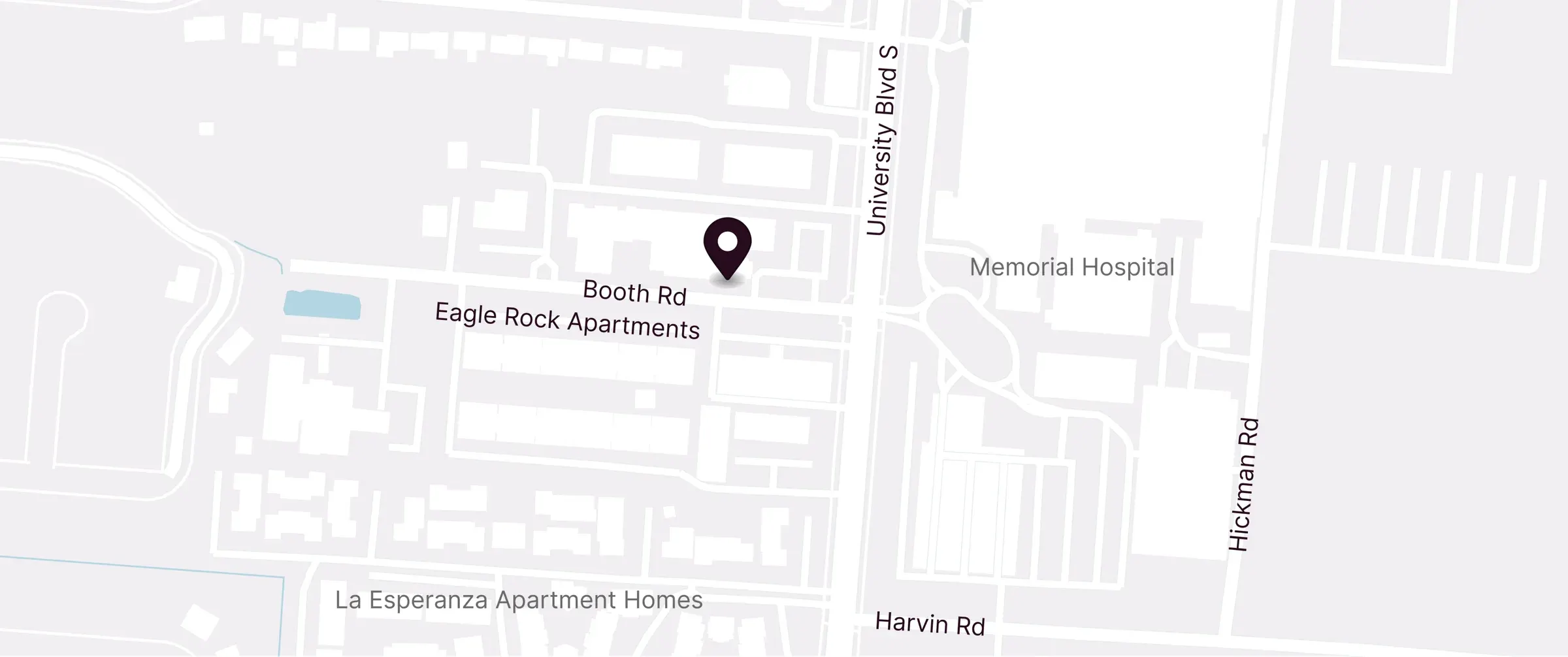 Map showing the Vivo Healthcare location at 3648 University Blvd S, Jacksonville, FL 32216